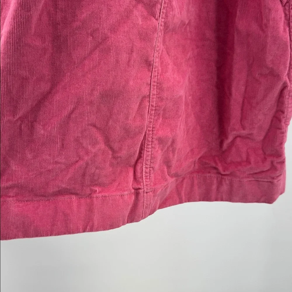 Crewcuts Corduroy Pink Overall dress jumper button front casual preppy 10